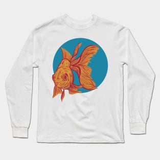 Wish a wish from the Goldfish Long Sleeve T-Shirt